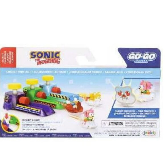 Sonic The Hedgehog Go Go Racers Classic Amy Mini Launchers - Picture 2 of 3